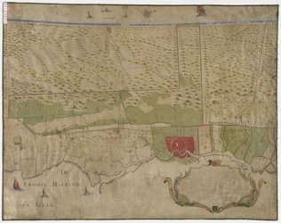 Karte von Haarlem und Umgebung